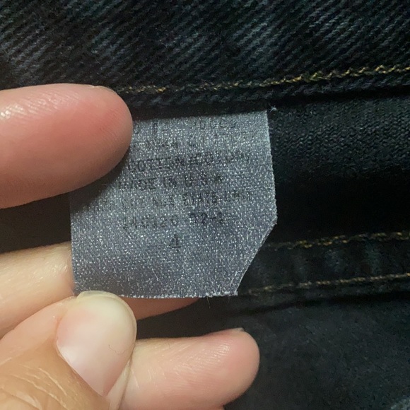 Y2K GAP jeans size 4 black - Picture 7 of 9